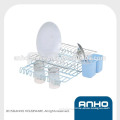 Chrome Plated Iron Wire Kitchen Plate Rack